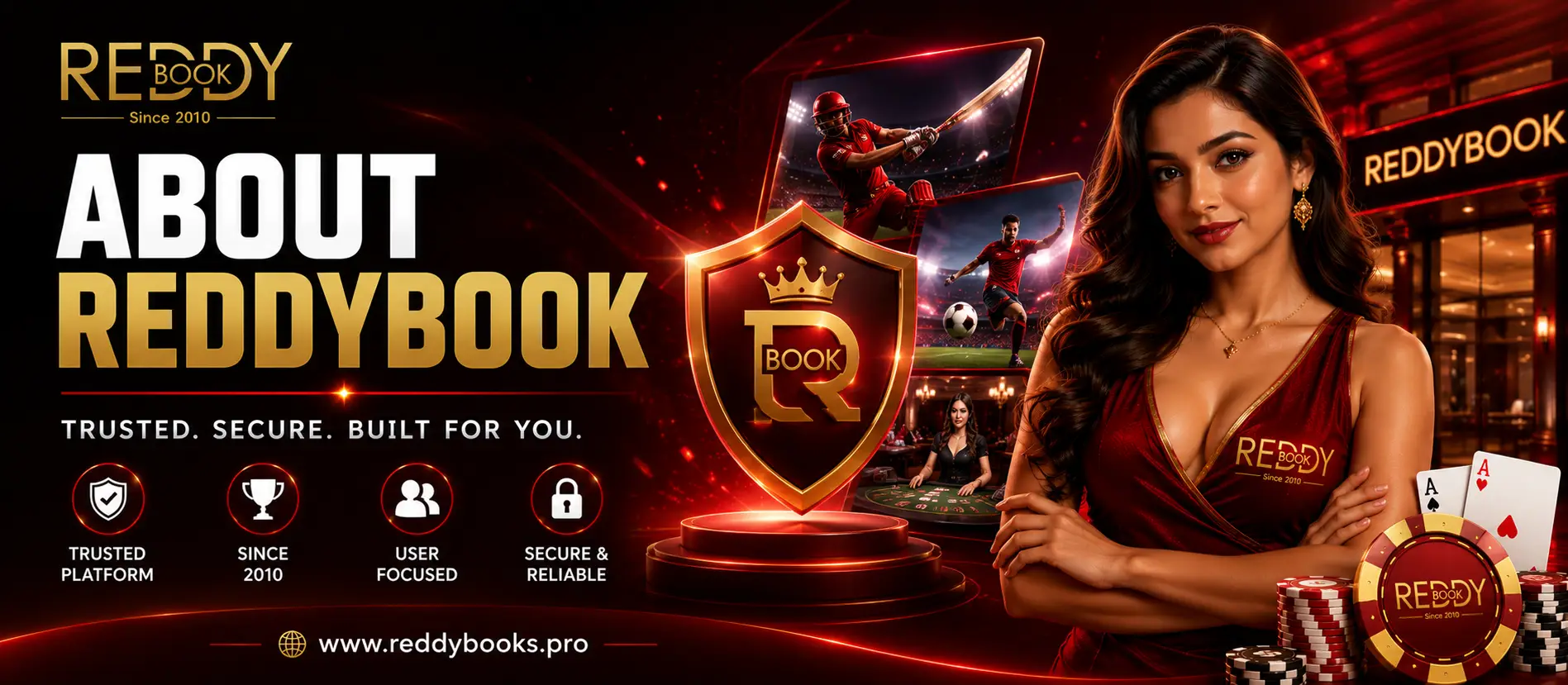 About ReddyBook – Learn About Our Sports Betting & Live Casino Platform