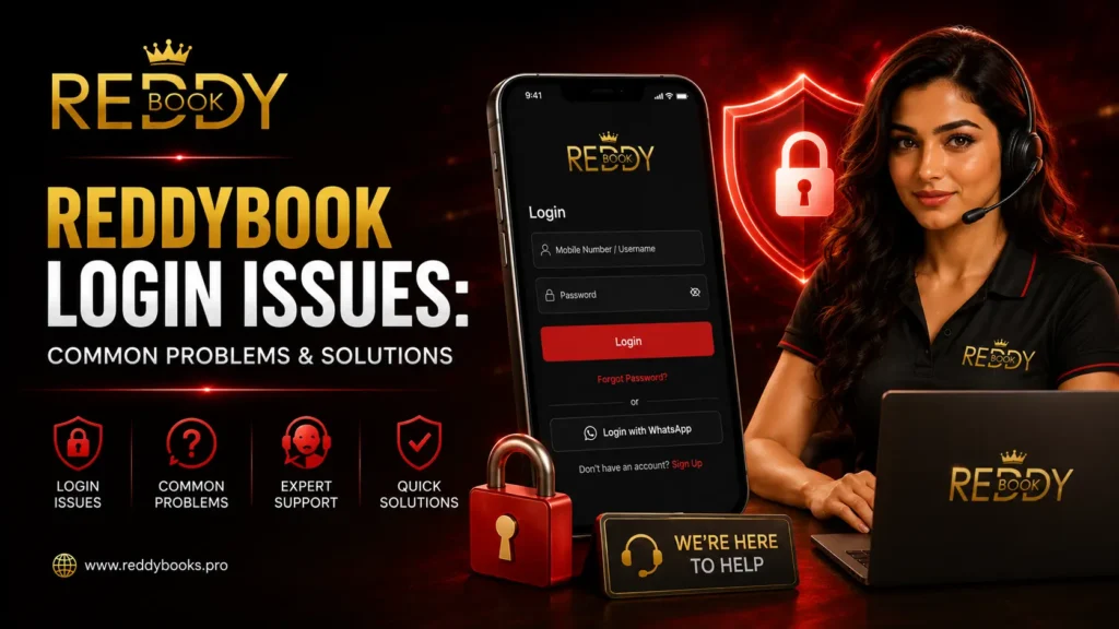 ReddyBook Login Issues Common Problems & Solutions