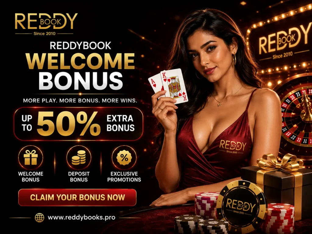 ReddyBook Welcome Bonus