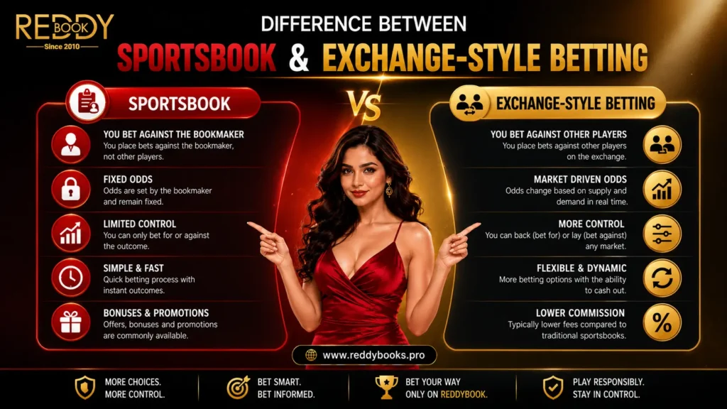 Difference Between Sportsbook and Exchange-Style Betting